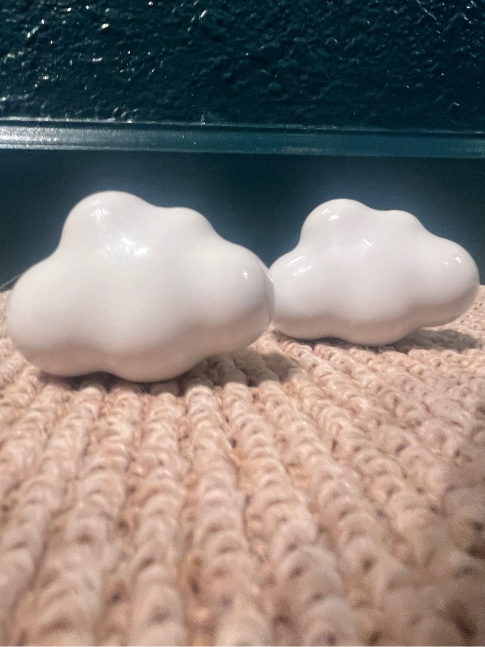 Cabinet knobs - clouds